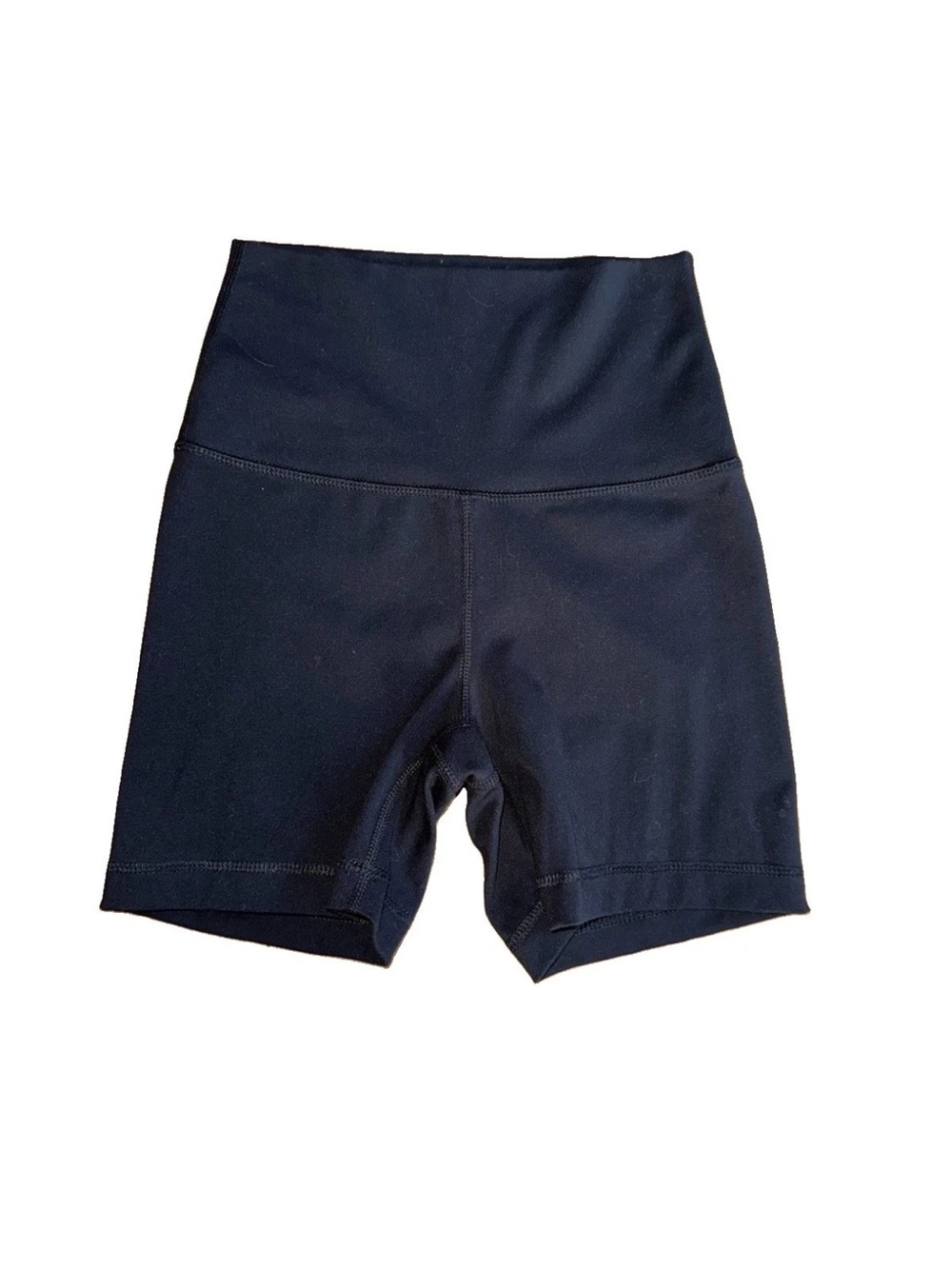 Yogalicious Lux Women’s Black High-Waisted Biker Shorts Size XS